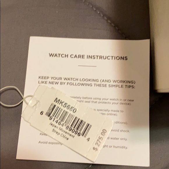 Michael Kors Tri Color Watch - Picture 3 of 10